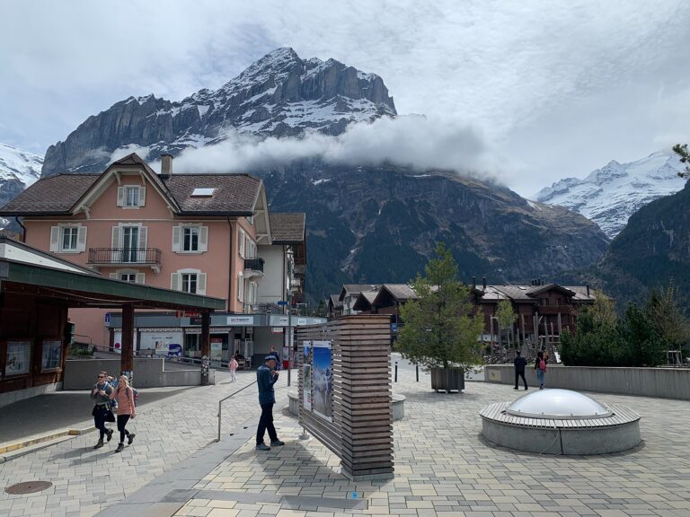 Skigebiet Grindelwald-Wengen in der Schweiz
