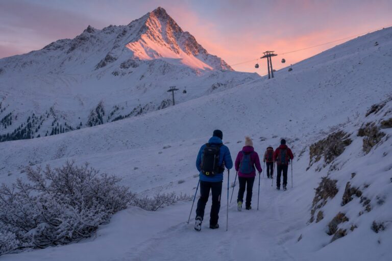 Wenn nicht alle in der Familie Ski fahren: Alternativen zur Piste